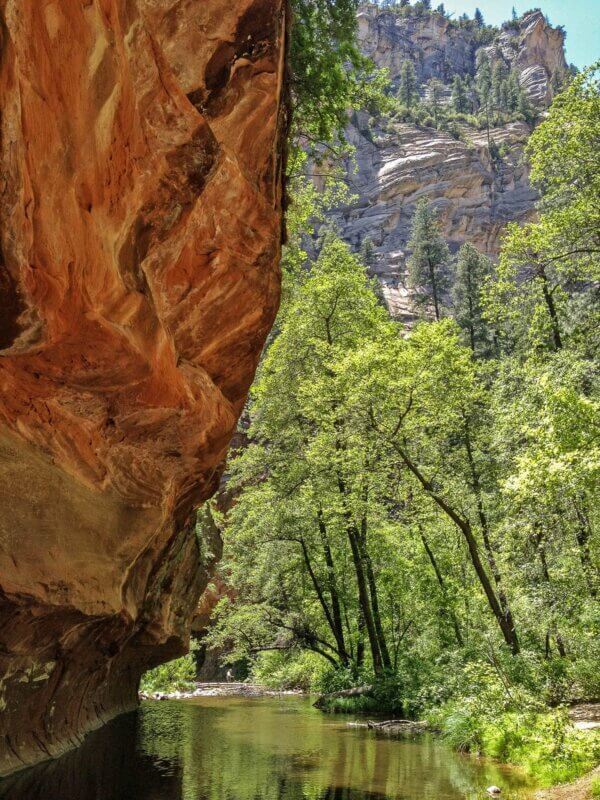 West Fork Hike In Oak Creek Canyon, Sedona, Arizona